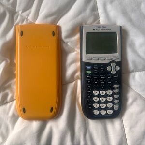 Yellow Texas Instruments TI-84 Plus Calculator